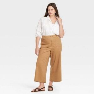 NWT Ava & Viv Wide Leg Chino